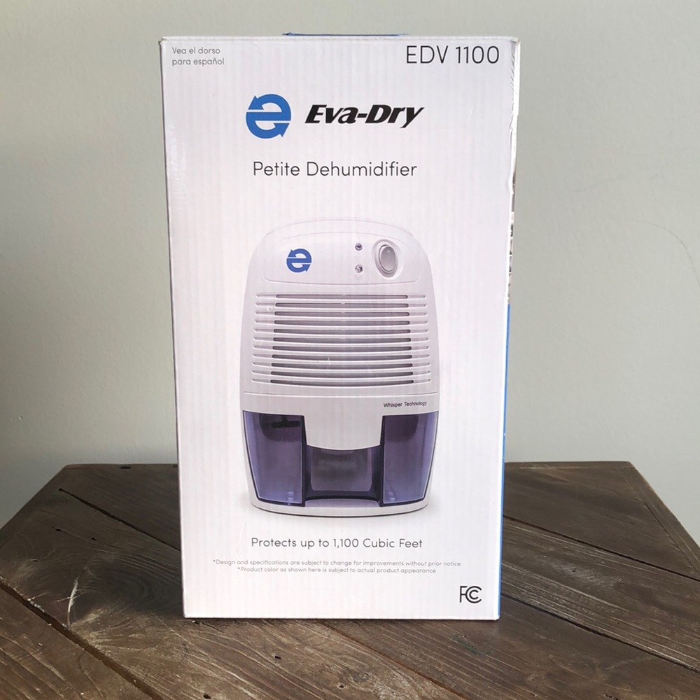 Eva-Dry Petite Dehumidifier, white, EDV1100